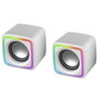Mars Gaming MSCUBEW Altavoces Gaming RGB 8W Blanco
